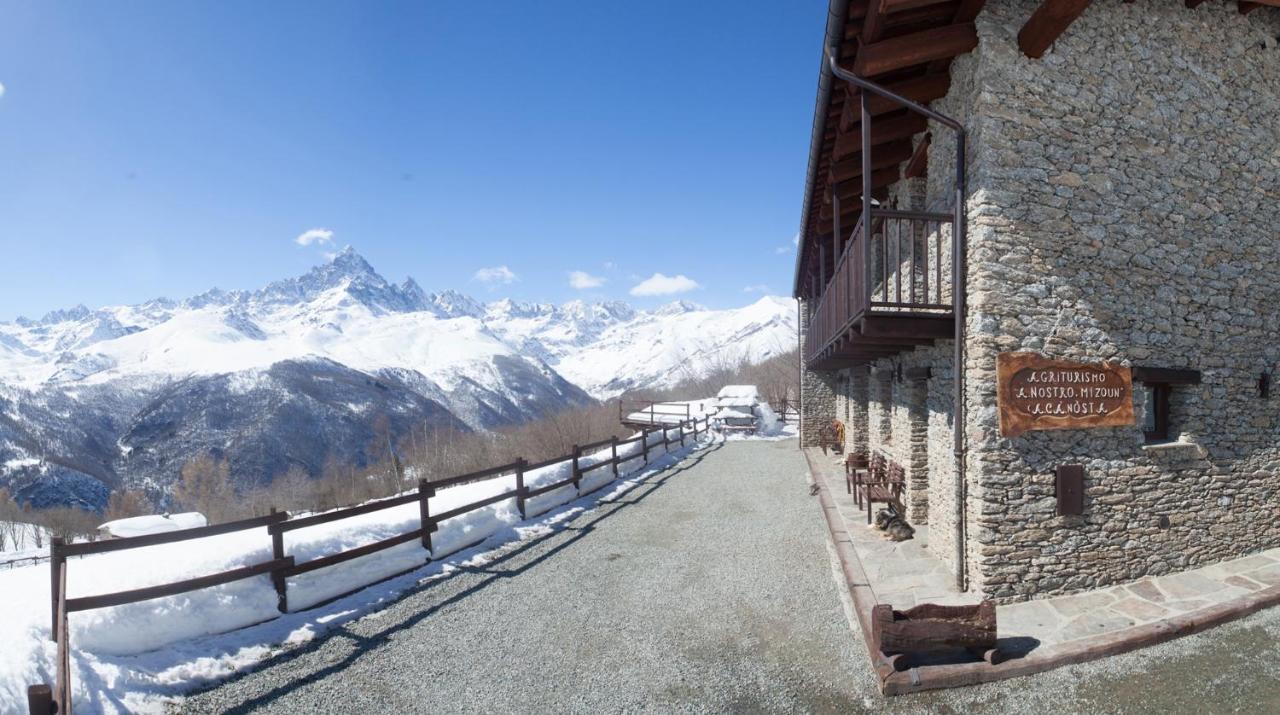 Agriturismo A Nostro Mizoun Ostana Dış mekan fotoğraf